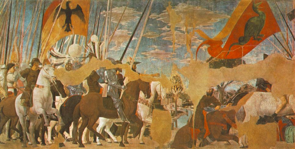 Piero della Francesca Battle between Constantine and Maxentius